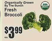 Key Food Fresh broccoli offer