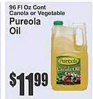 Key Food Pureola oil offer