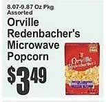 Key Food Orville redenbacher's microwave popcorn offer