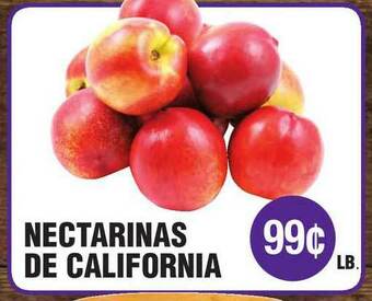 Carnicerias Jimenez Nectarinas De California offer
