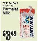 Key Food Parmalat milk offer