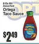 Key Food Ortega taco sauce offer