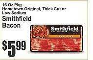 Key Food Smithfield bacon offer