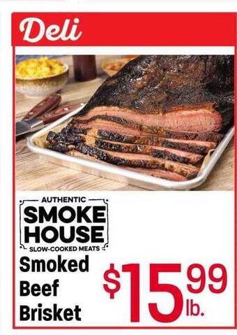 Maceys Smoked beef brisket offer