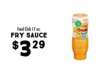 Maceys Food club fry sauce offer
