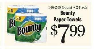 Bounty paper towels