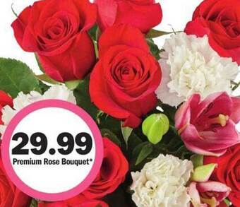 Meijer Premium rose bouquet offer