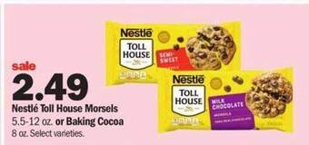 Meijer Nestlé toll house morsels or baking cocoa offer