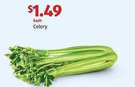 Aldi Celery offer