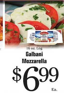Morton Williams Galbani mozzarella offer
