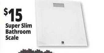 Ocean State Job Lot Super slim bathroom scale offer