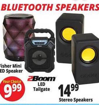 Ocean State Job Lot Bluetooth speakers offer