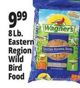 Ocean State Job Lot Wagner's 8 lb. eastern region wild bird food offer