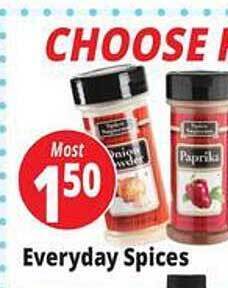 Ocean State Job Lot Everyday spices offer