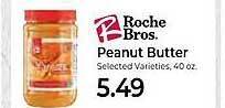 Roche Bros Roche bros peanut butter offer