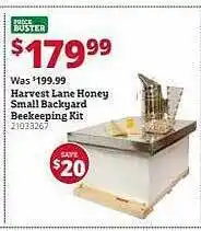 Rural King Harvest lane honey small backyard beekeeping kit offer