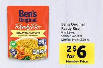 Safeway Ben's original ready rice offer