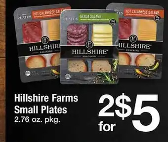 Safeway Hillshire farms small plates offer