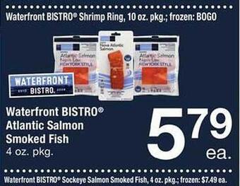 Safeway Waterfront bistro atlantic salmon smoked fish offer