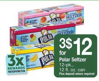 Safeway Polar seltzer offer