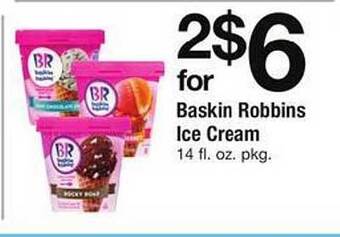 Safeway Baskin robbins ice cream offer