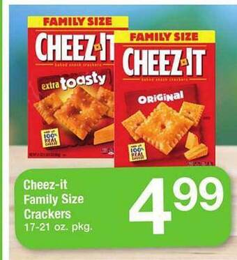 Safeway Cheez-it family size crackers offer