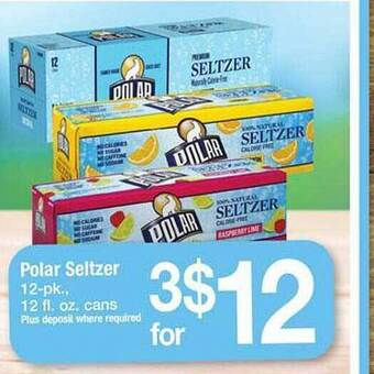Safeway Polar seltzer offer