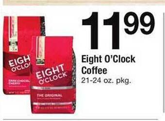 Safeway Eight o'clock coffee offer