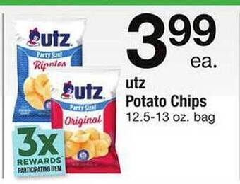 Safeway Utz potato chips offer