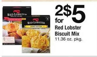 Safeway Red lobster biscuit mix offer