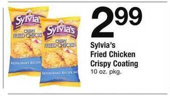 Safeway Sylvia's fried chicken crispy coating offer