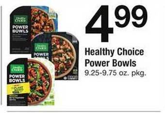 Safeway Healthy choice power bowls offer