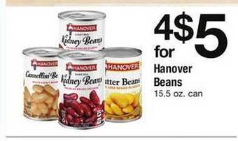 Safeway Hanover beans offer