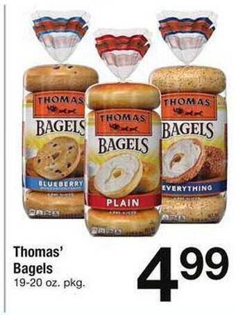 Safeway Thomas' bagels offer