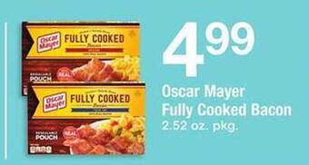 Safeway Oscar mayer fully cooked bacon offer