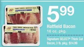 Safeway Hatfield bacon offer