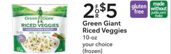 Publix Green Giant Riced Veggies 10-oz offer