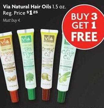 Family Dollar Via natural hair oils offer