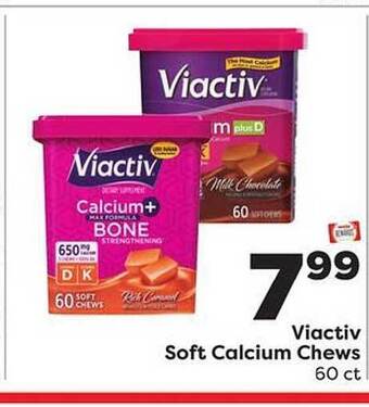 Weis Markets Viactiv soft calcium chews offer