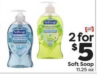 Weis Markets Soft soap offer
