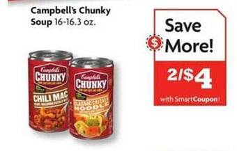 Family Dollar Campbell's chunky soup offer