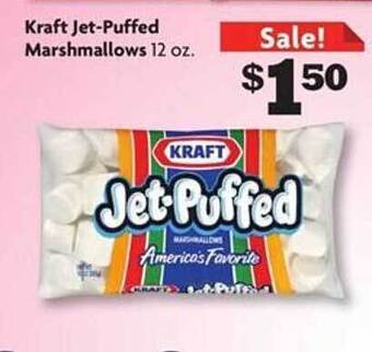 Family Dollar Kraft jet-puffed marshmallows offer