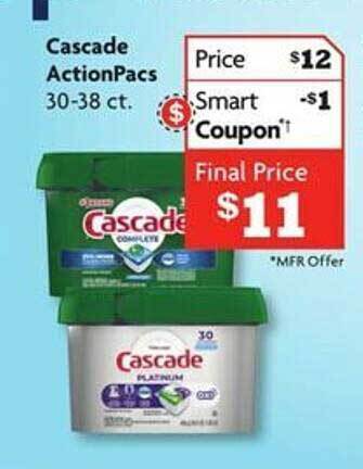 Family Dollar Cascade actionpacs offer