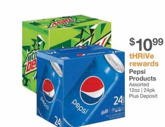 Kinney Drugs Pepsi products offer