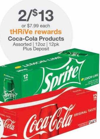 Kinney Drugs Coca-cola products offer