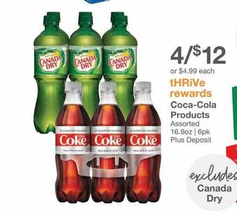 Kinney Drugs Coca-cola products offer