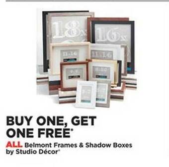 Michaels Belmont frames & shadow boxes by studio décor offer