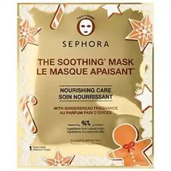 Kohl's Sephora collection gingerbread face mask offer