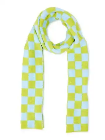 Walmart No boundaries juniors' checked scarf offer
