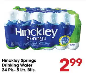 Fairplay Hinckley Springs Drinking Water offer